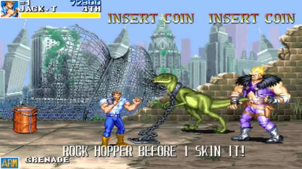 10 MELHORES JOGOS DE FLIPERAMA CADILLACS AND DINOSSAURS